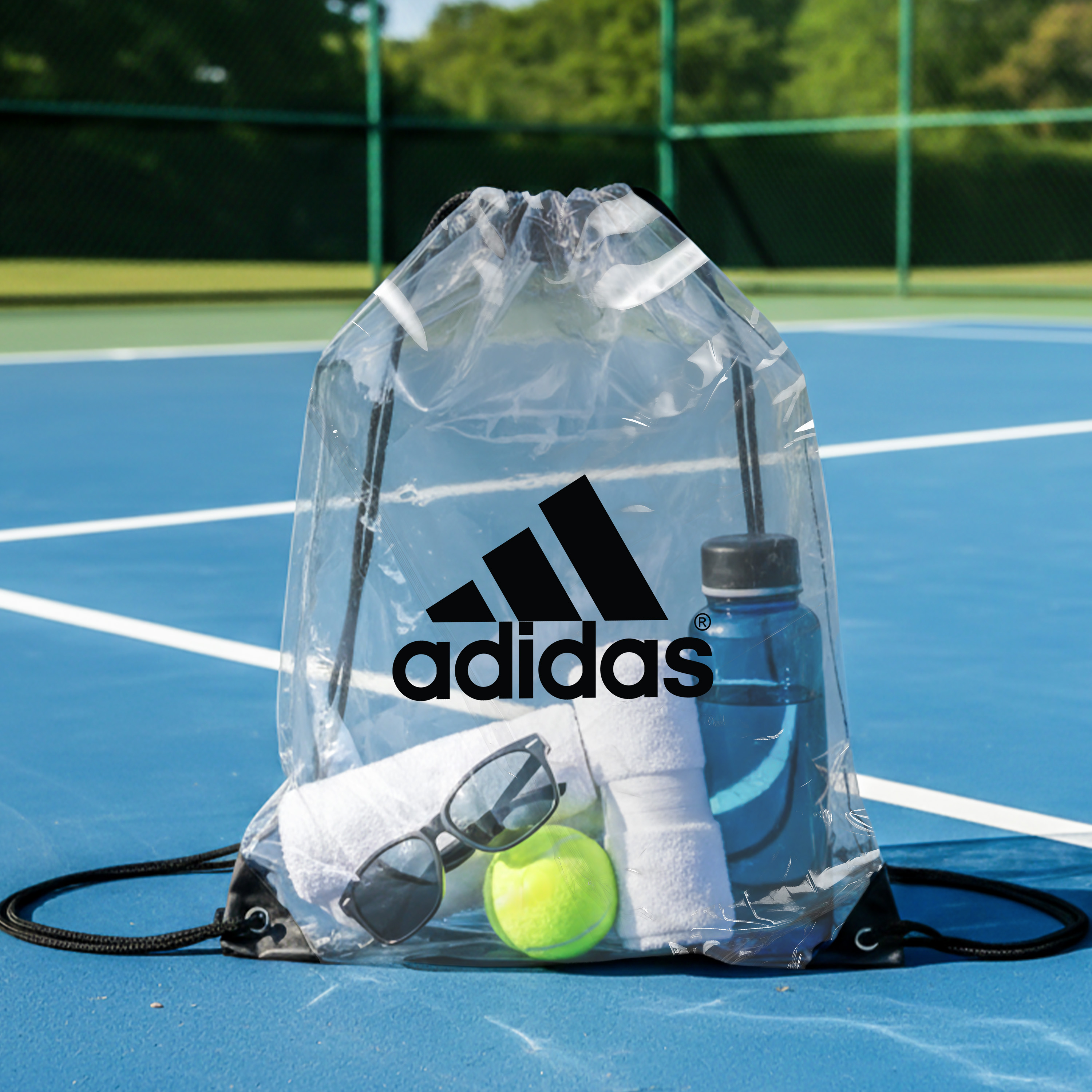 Clear TPU Drawstring Bag